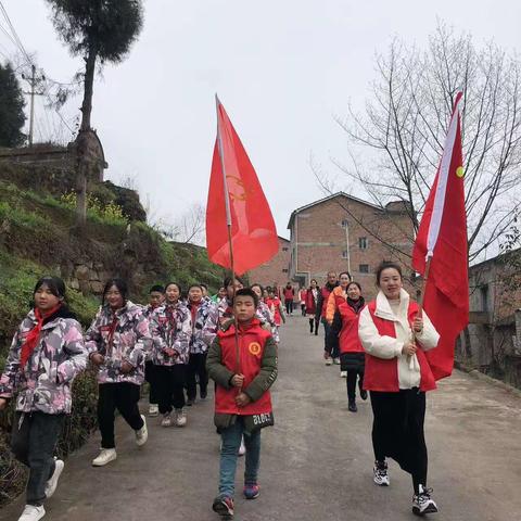 “相约春天，弘扬雷锋精神”太集小学课外实践活动