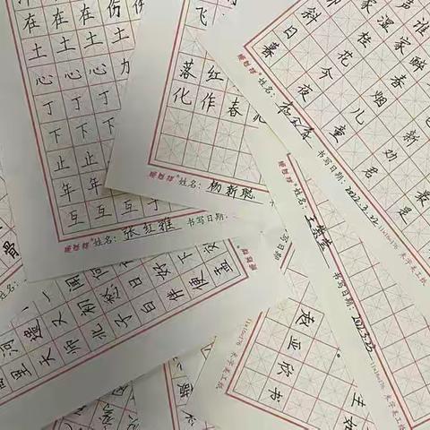 “粉”墨飘香，妙“笔”生花——高新区段干小学教师书写展示活动