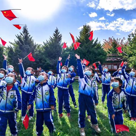 欢度国庆，礼赞祖国，喜迎二十大——博孜墩乡幼儿园国庆节美篇