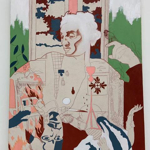 走进萨奇美术馆看三角洲伽马当代艺术学院校友 作品展