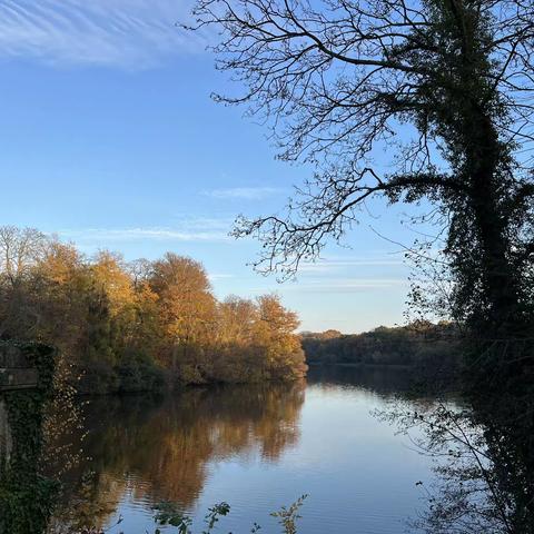 泰晤士河畔的温莎小镇