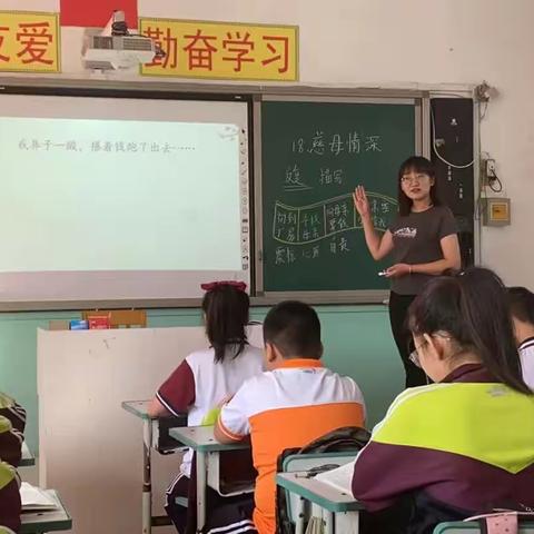 展课堂风采，促新秀成长——尤村中心校新教师听评课活动