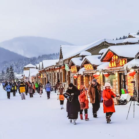 中国冬季最诱人的雪景——中国雪乡