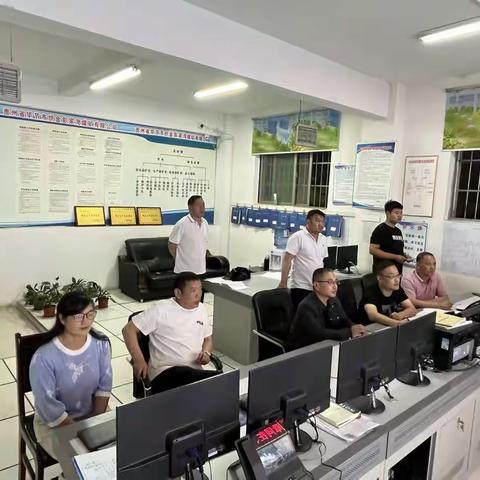 6月27日织金彭家湾煤矿中央水泵房联合排水试验