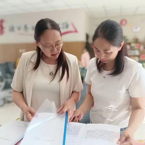 作业检查展风采 优秀作业促提升   定陶区第一实验小学期末教学常规检查
