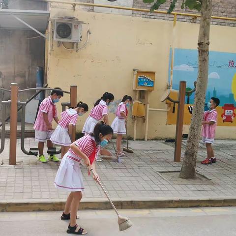 “桥西教育疫情防控”之建胜路小学｜“我是小小志愿者”社会实践活动