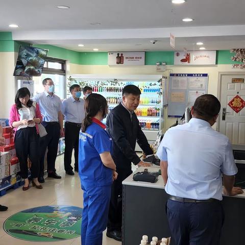 青岛公司经理吕广宁莅临胶州公司调研指导工作