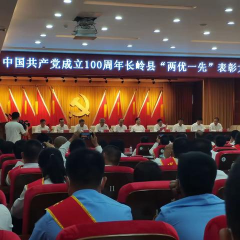 不忘初心、牢记使命——中国共产党建党100周年长岭县“两优一先”表彰