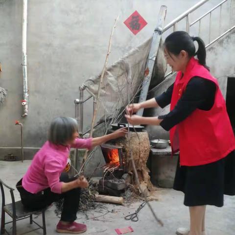 夏日炎炎，爱意浓浓——任村镇盘阳学校开展文明实践志愿者服务活动