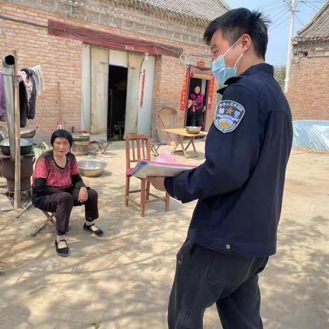 红庙镇网格员开展FXJ宣传活动