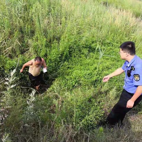 炎炎夏日七旬老人河畔走失，励志所民警积极救助暖人心