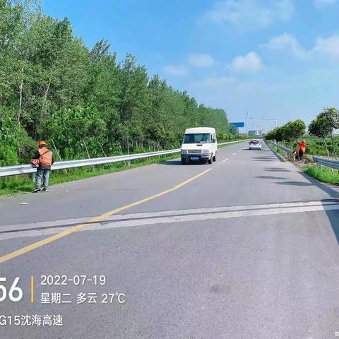 不惧“烤”验保畅通 大丰公路在行动