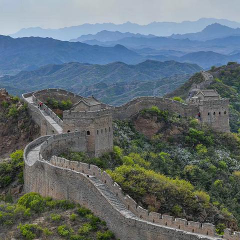 金山岭长城相机拍素材2