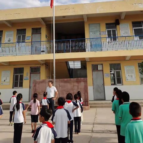 安丰乡昌泰希望小学安全例会活动