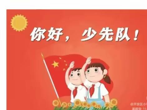 你好，少先队！——罗店镇中心小学少先队入队