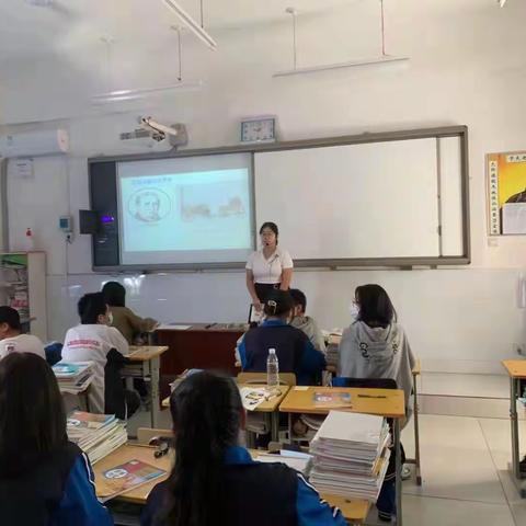 兴隆镇中学新入职教师听课活动