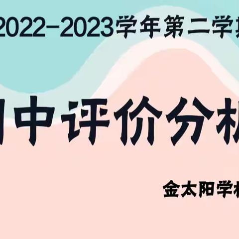 知不足而奋进，望远山而力行——记冠县金太阳学校五年级期中成绩分析会