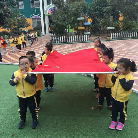 我是光荣的升旗手！