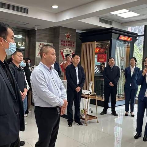 新城区退役军人事务局到莲湖区开展参观交流活动