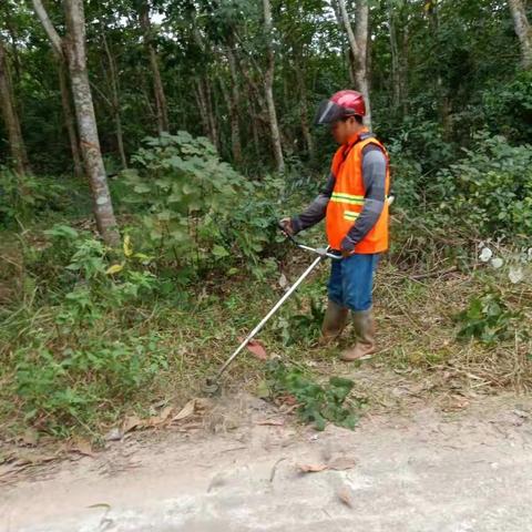 致一一加来镇美积居农村公路最美养护队