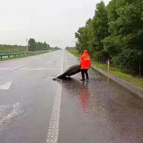 科右中旗分中心公路养护日常工作