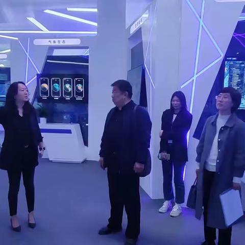 栗学军同志带队到中科星图股份有限公司进行对接洽谈