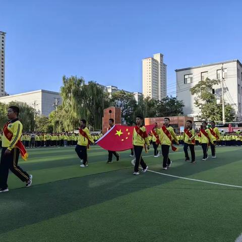 美好开学季，开启新篇章——古城大街小学第一周值周总结