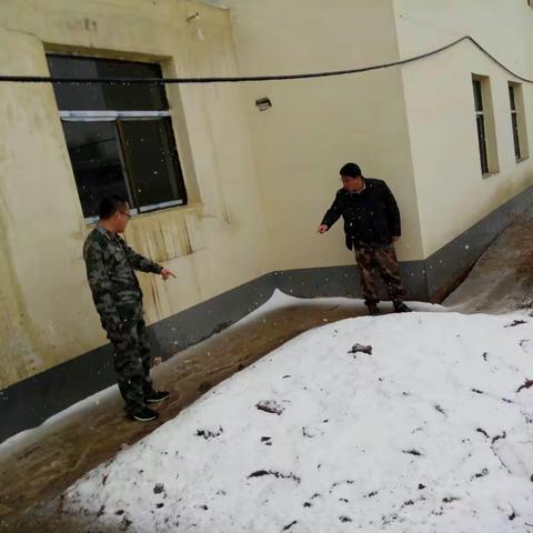 上马安全隐患雨雪大排查