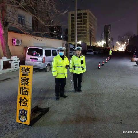 济南交警开展酒驾醉驾整治行动