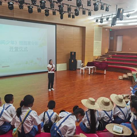 《田间少年》——夏令营活动