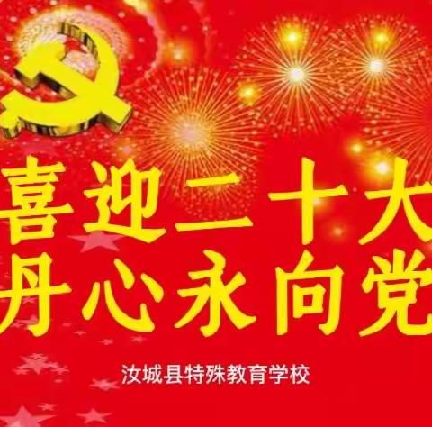 喜迎二十大，丹心永向党 ——汝城县特殊教育学校2022年书法及绘画大赛