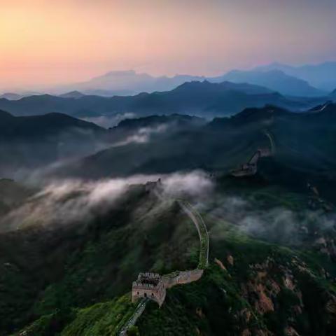 金山岭长城，之夏