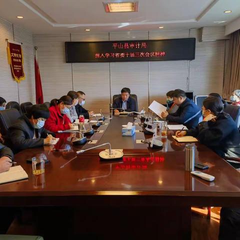 平山县审计局迅速传达省委十届三次全会精神部署当前重点工作