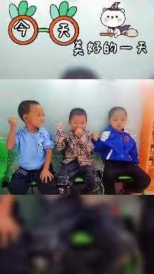 阳光幼儿园中二班我们来了