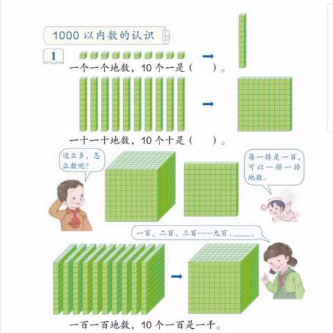 《1000以内数的认识》探究活动