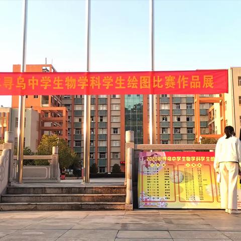 2020年寻乌中学首届生物学科绘图大赛展评活动