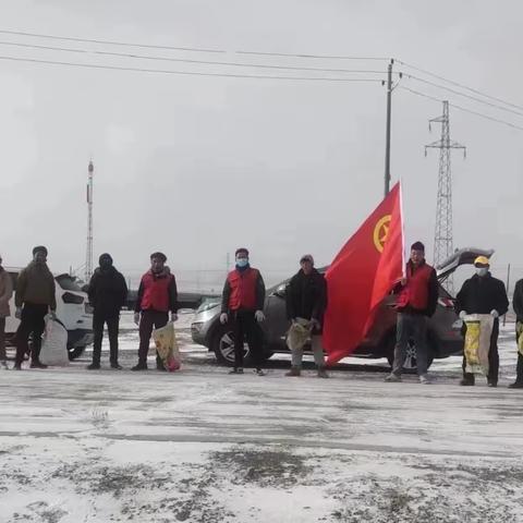 清水河镇：“学雷锋”我们在行动