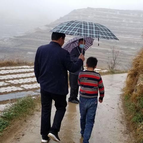 病毒无情 ，家访暖心