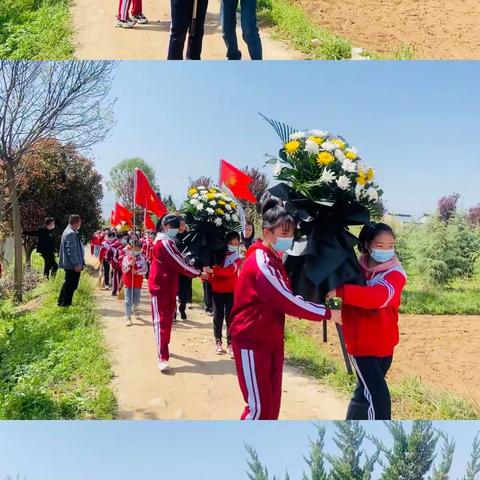 广济镇中心小学—— “我们的节日·清明祭英烈”主题教育活动