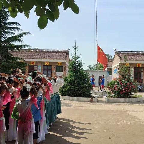 同沐书香，共享快乐——春荣镇岘子小学“庆六一文艺汇演”