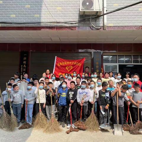 虞唐学校与争光河社区“学雷锋，做最美劳动者”活动纪实