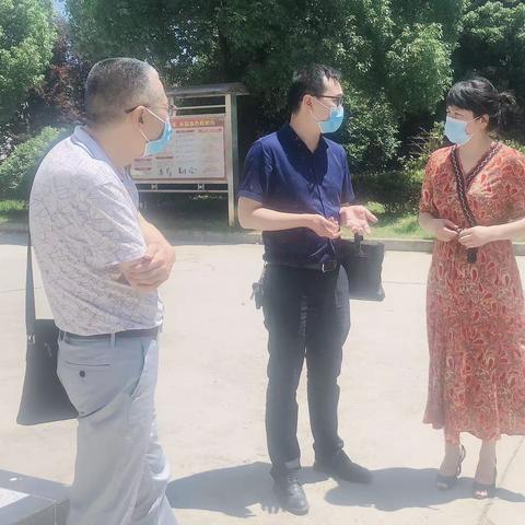 市医政、市疾控中心检查组来老城中心卫生院督导检查疫情防控工作