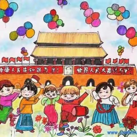 圆梦苑皇台幼儿园欢度国庆“祖国妈妈，生日快乐！”