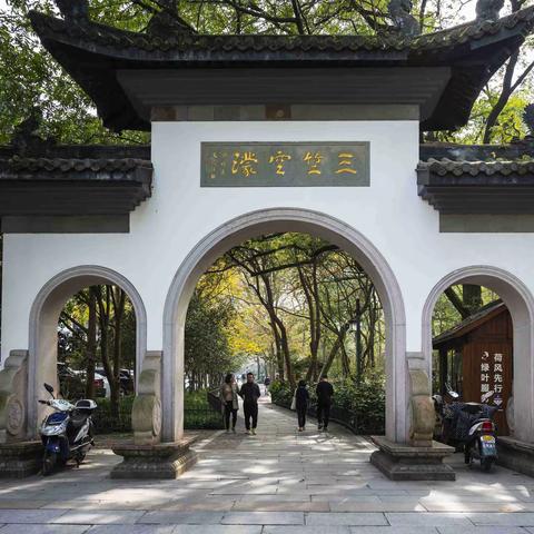 2021年11月27日寺庙的枫叶