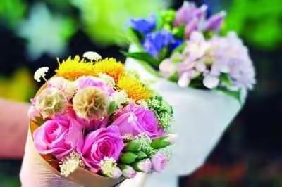 把鲜花送给自己