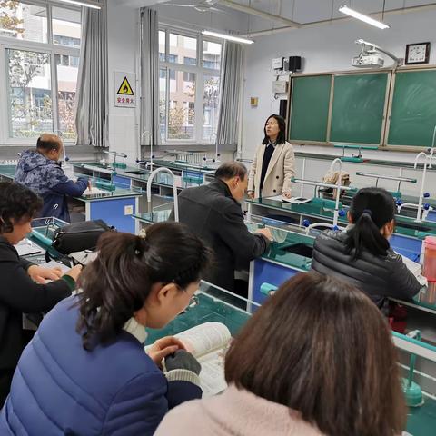 着眼基础，备战期末——安阳市第八中学政史地教研组活动