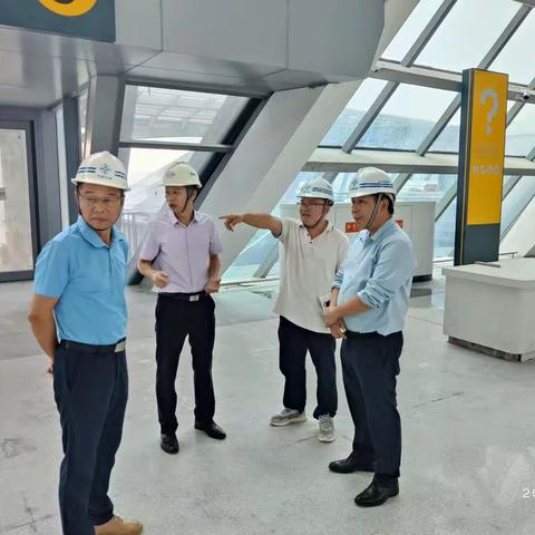 市交通港航局开展在建项目中秋国庆节前安全检查工作