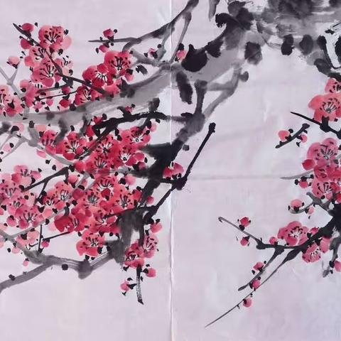 23秋花鸟画班蒋志龙老师课堂示范画