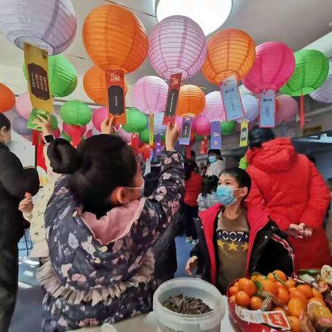 我们的节日•精神的家园—大明宫街道中海太华府社区开展趣味猜灯谜，乐享元宵节主题活动