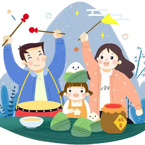 吴老师幼儿园浓情端午粽动员